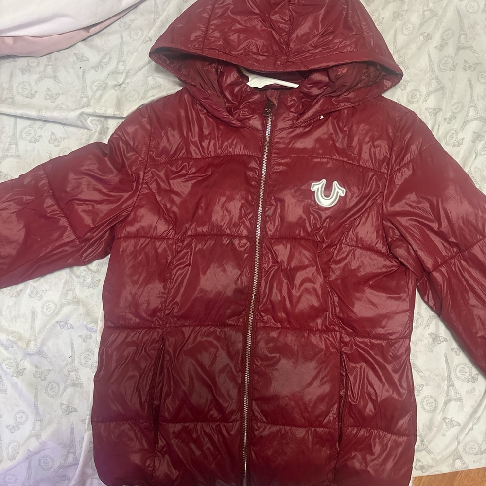 Red Jacket Women's Puffer Coat - Picture 3 of 3